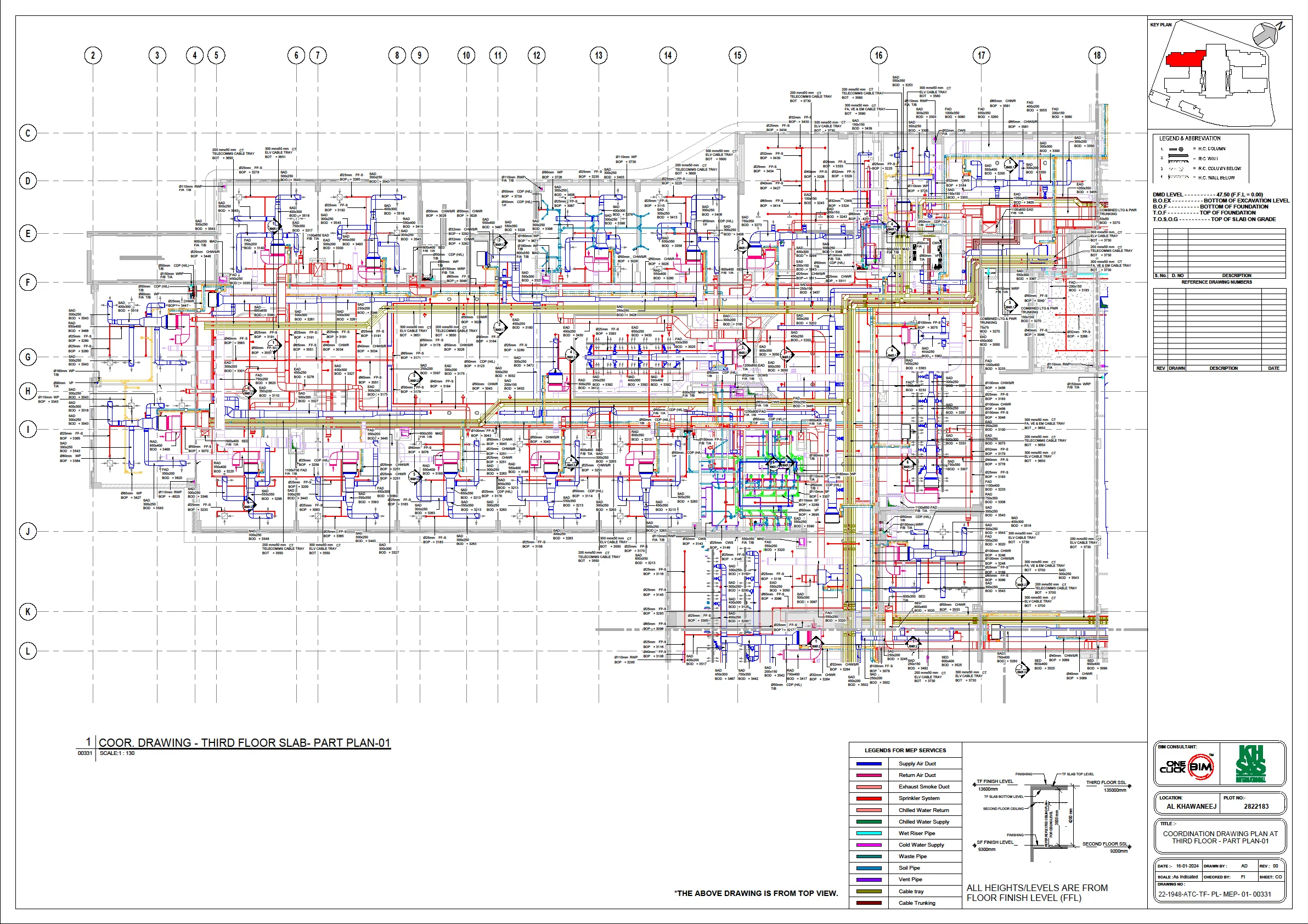 Construction drawing package