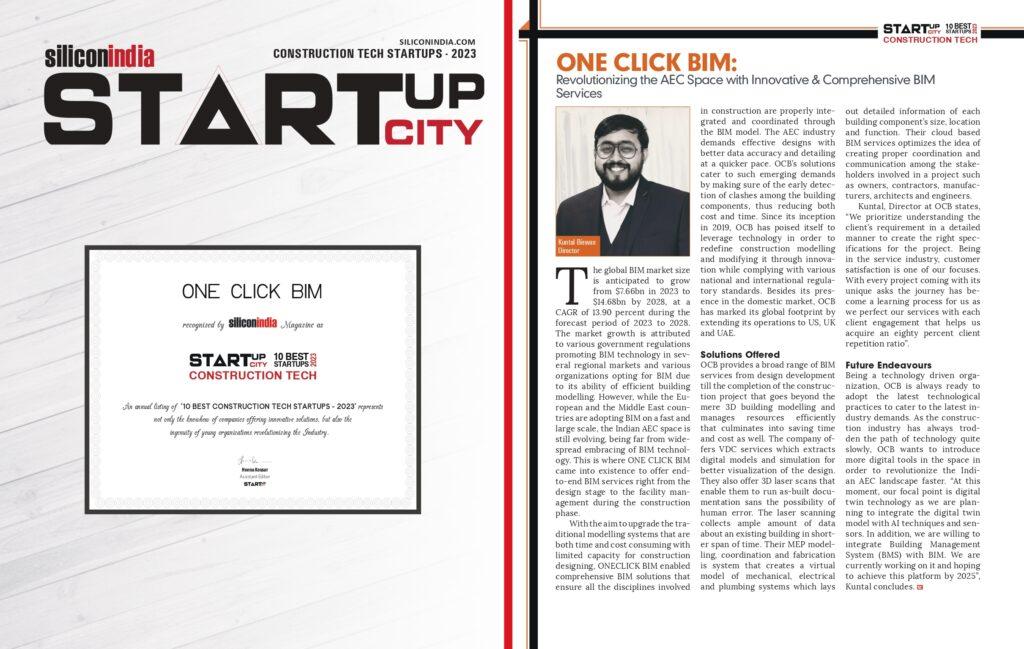 Start Up City Magzine Cover