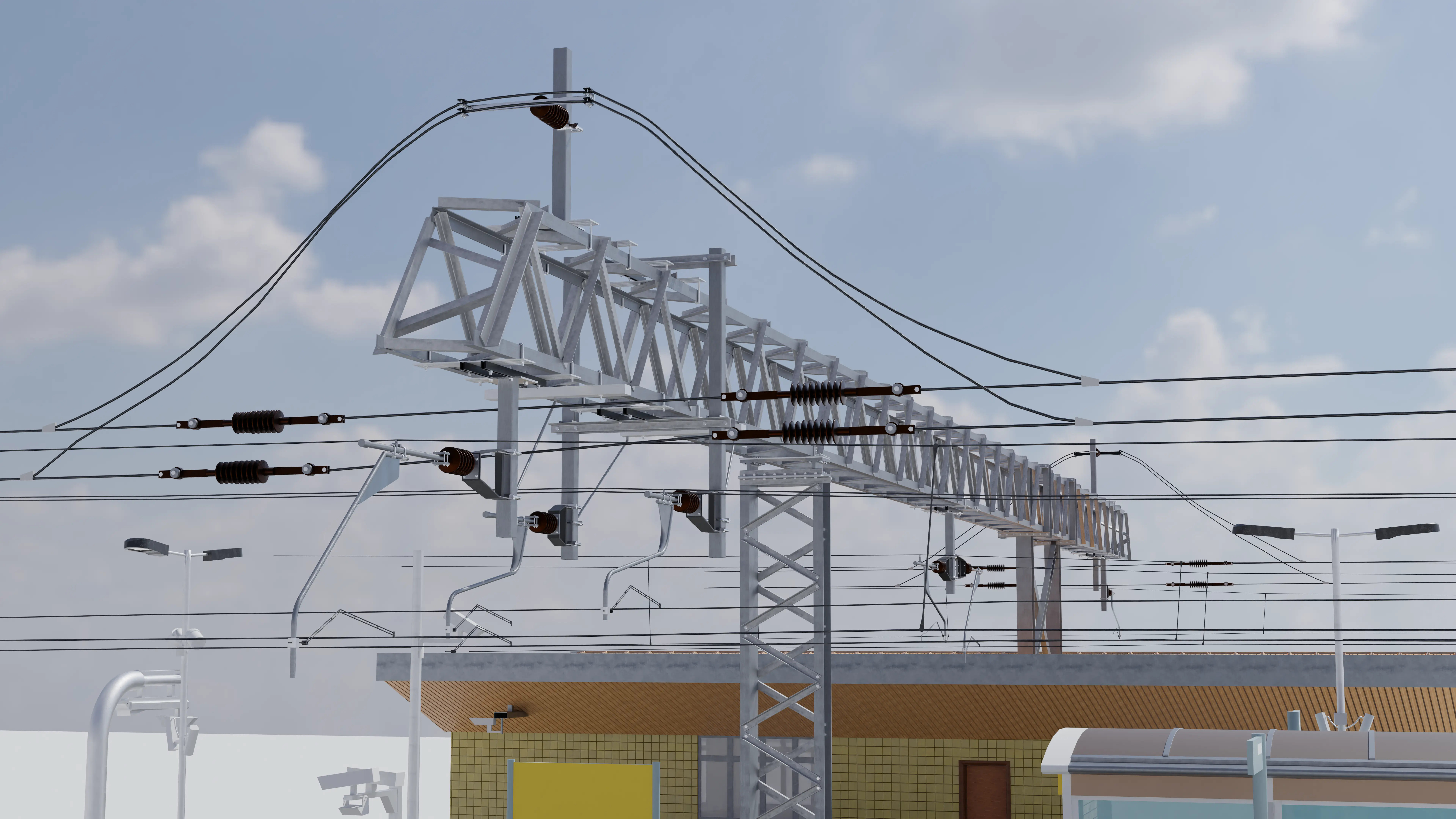 Network Rail compliant 3D infrastructure BIM model for UK rail station redevelopment