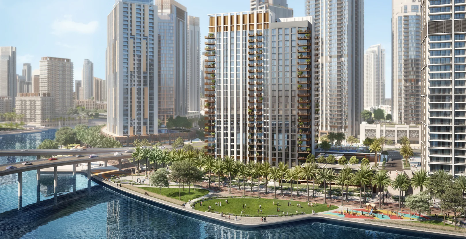 Creek Crescent Tower 2D construction sheets and shop drawing coordination, Downtown Dubai, UAE